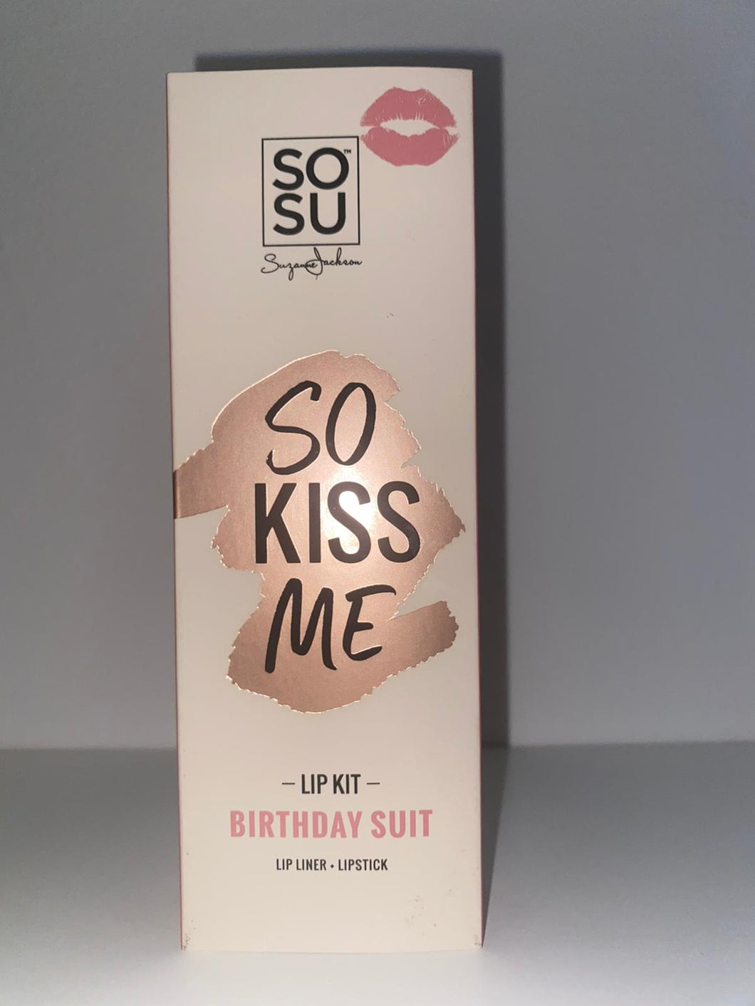 So Su Lip Liner and Lipstick- Birthday Suit