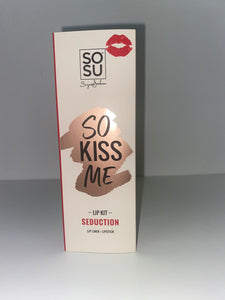 So Su Lipsick and Lip Liner - Seduction